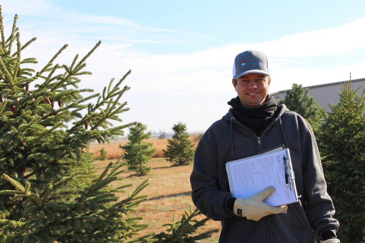 District Forester Kyle Yrkoski