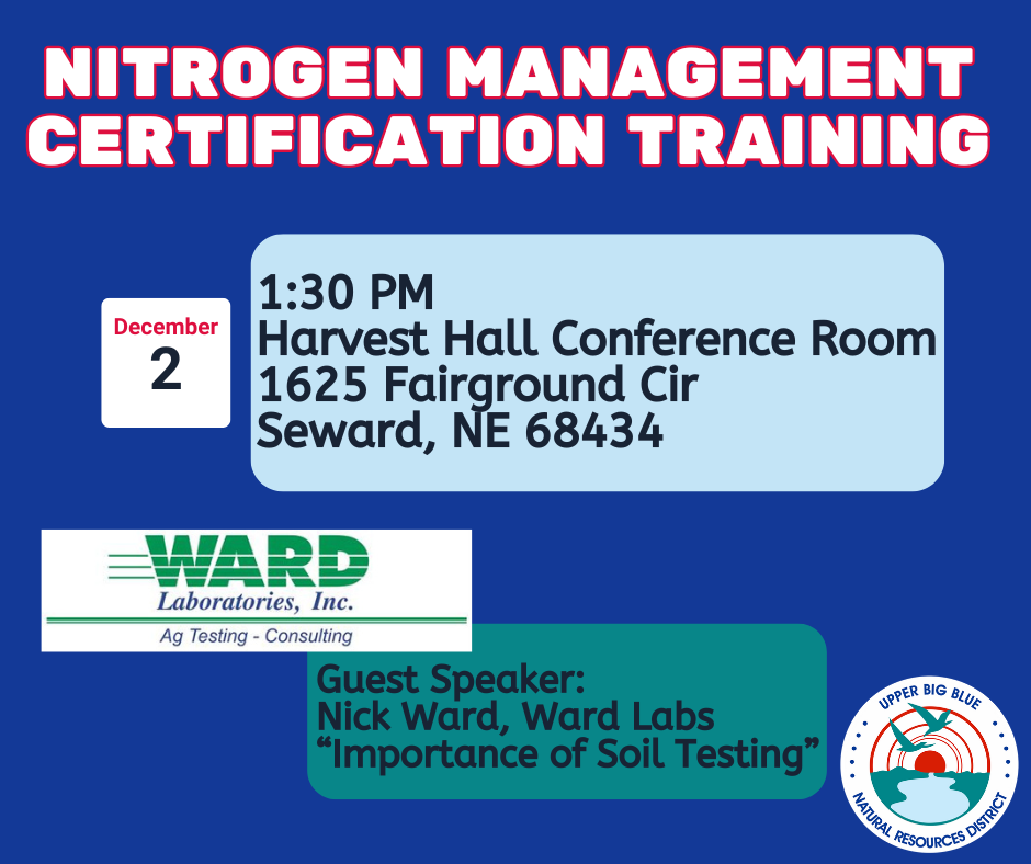 nitrogen management training flyer
