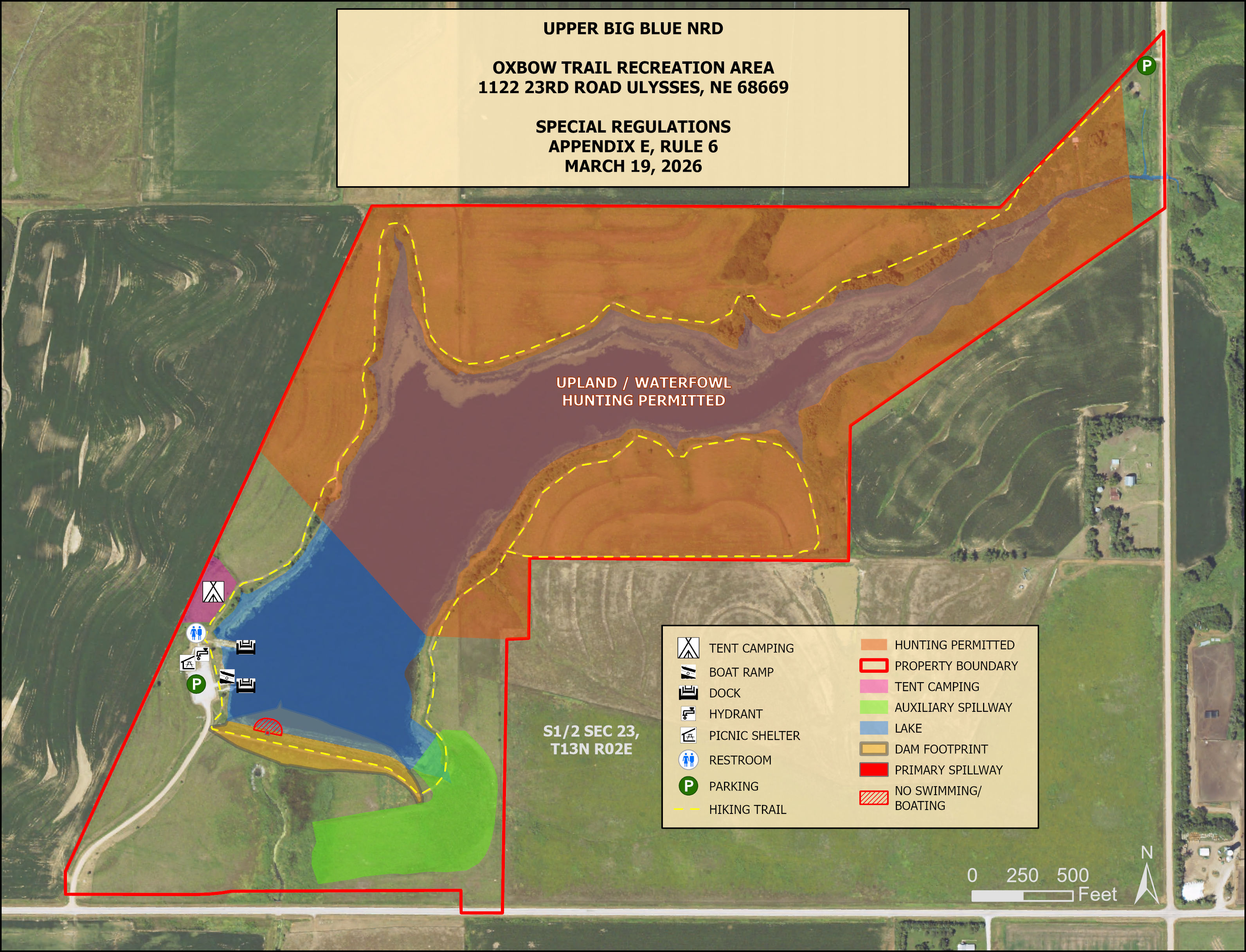 Oxbow Trail Recreation Area Map