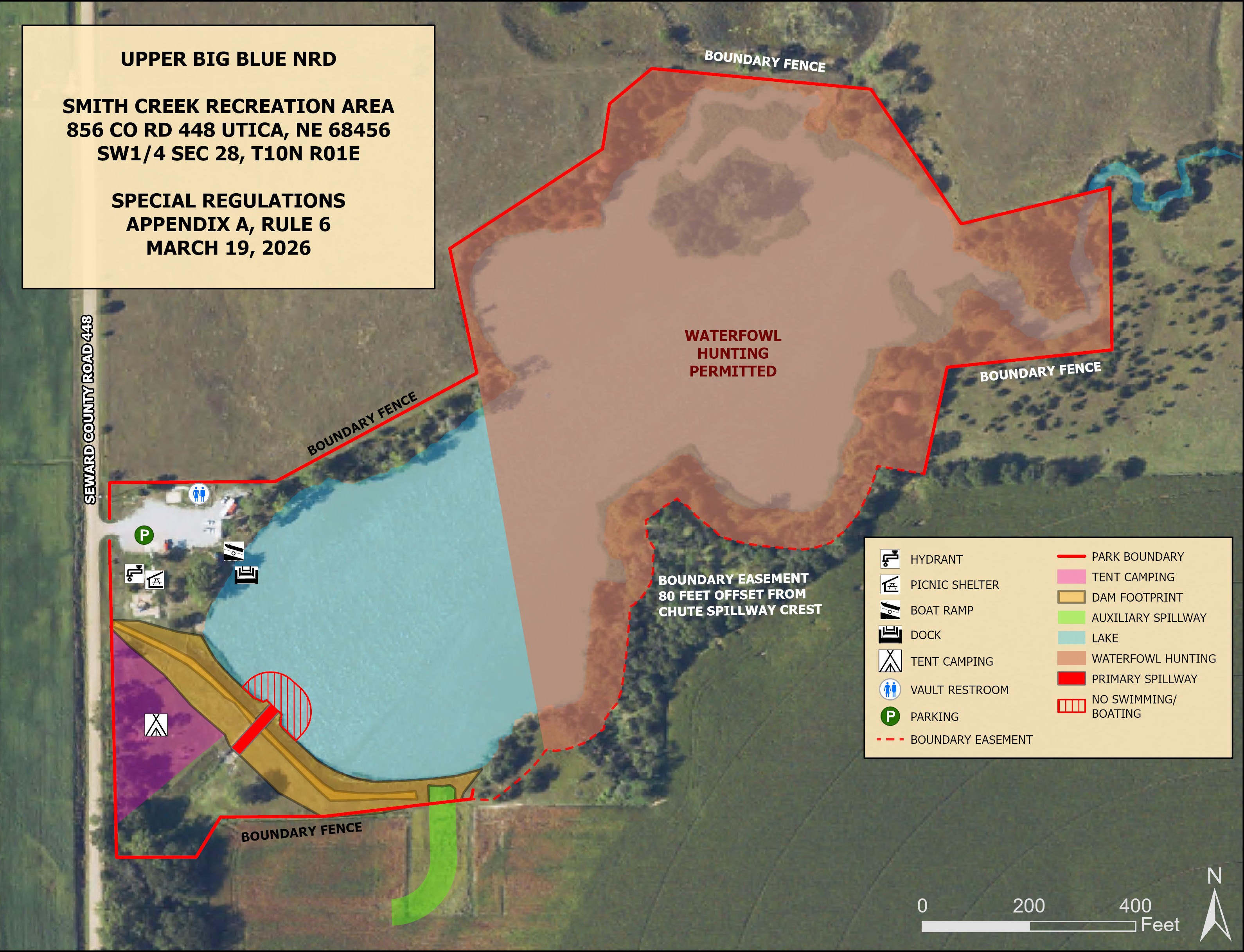 Smith Creek Recreation Area Map
