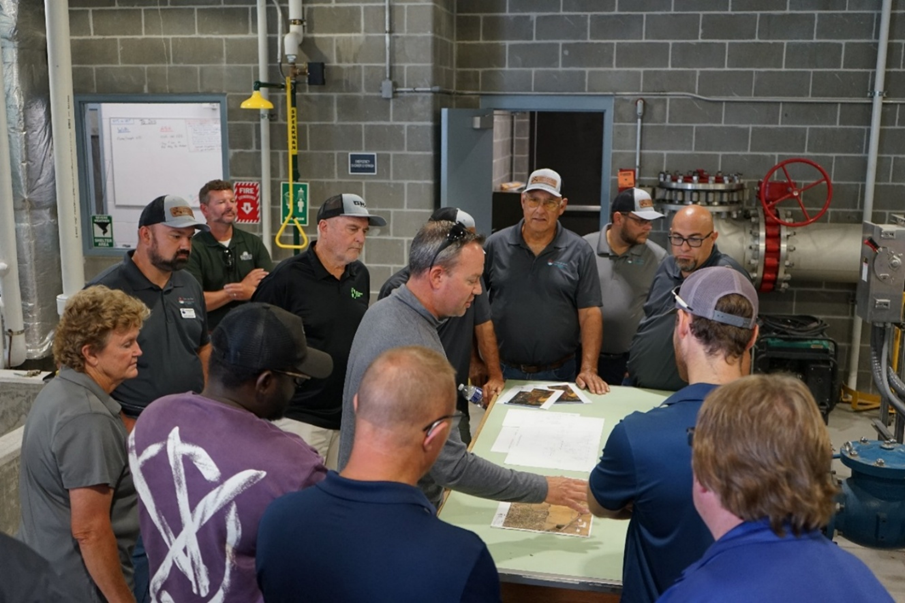 Directors tour Hastings ASR facility