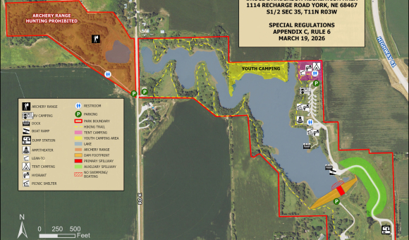 Bruce L. Anderson Recreation Area & Recharge Lake Map