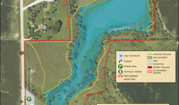 Overland Trail map