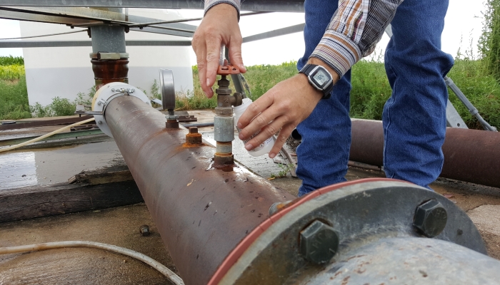 water sampling