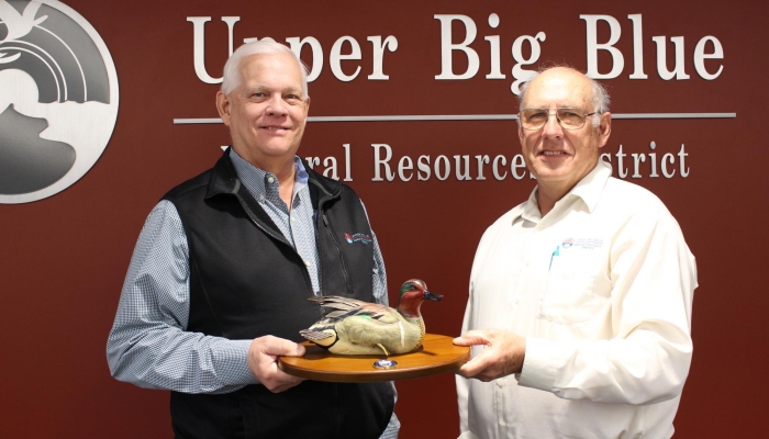 NRD Recognized with Award from Ducks Unlimited for Wetland Partnership