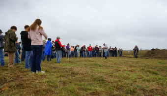 2026 South Central Land Judging, students received instructions at Pit #4