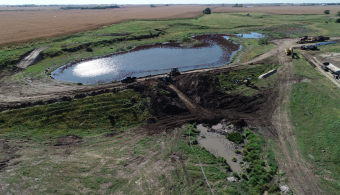 dam built near Sutton